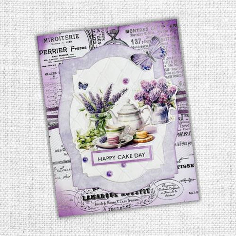 Paper Rose Studio Tufted Elegance 3D Embossing Folder 32154 