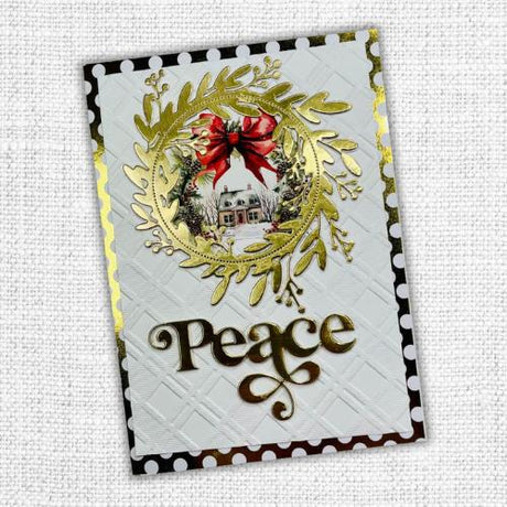 Paper Rose Studio Ben's Plaid 3D Embossing Folder 32157