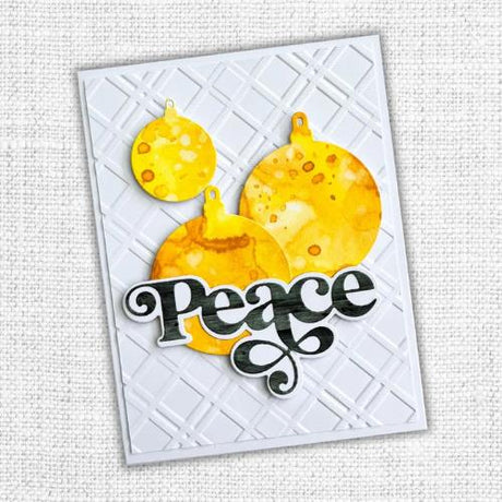 Paper Rose Studio Ben's Plaid 3D Embossing Folder 32157