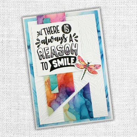 Paper Rose Studio Fireworks 3D Embossing Folder 32286 