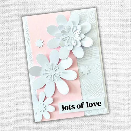 Paper Rose Studio Fireworks 3D Embossing Folder 32286 