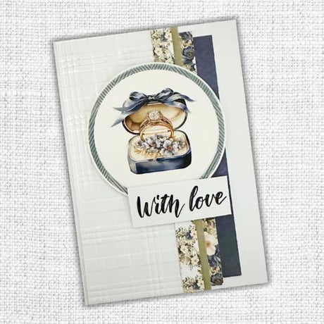 Paper Rose Studio Winter Plaid 3D Embossing Folder 32289