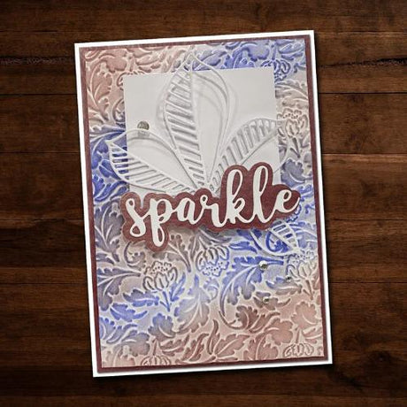Paper Rose Studio Sweet Vines 3D Embossing Folder 21477
