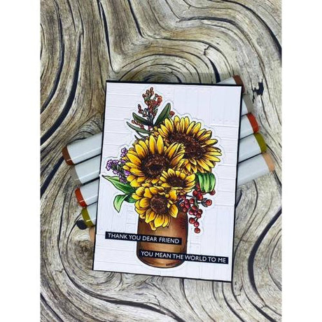 Paper Rose Studio Wood Panels 3D Embossing Folder 21480
