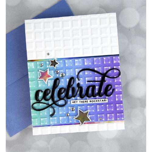 Altenew Rows of Squares 3D Embossing Folder