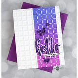 Altenew Rows of Squares 3D Embossing Folder