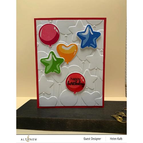 Altenew Bunch of Balloons 3D Embossing Folder