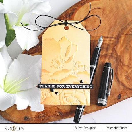 Altenew Rose Bouquet 3D Embossing Folder