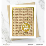 Altenew Wicker Texture 3D Embossing Folder