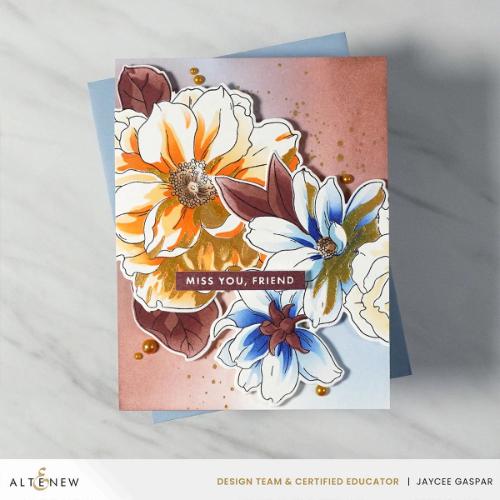 Altenew Shimmer Relief Paste - Enchanted Gold