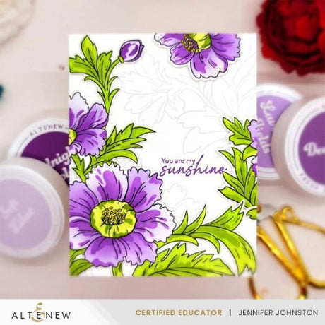 Altenew Shades of Purple Fresh Dye Ink Mini Cube Set