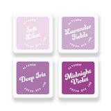 Altenew Shades of Purple Fresh Dye Ink Mini Cube Set