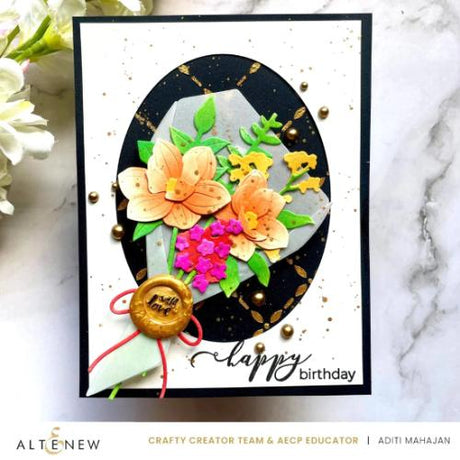 Altenew Shimmer Relief Paste - Mayan Gold