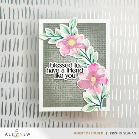 Altenew Essential Textures: Rustic Burlap Press Plate Set