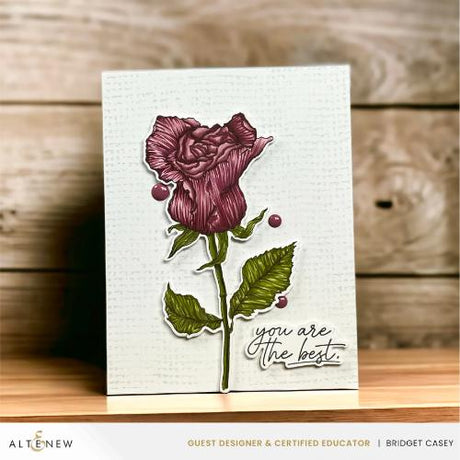 Altenew Essential Textures: Rustic Burlap Press Plate Set