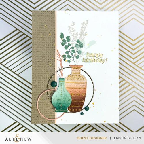 Altenew Essential Textures: Rustic Burlap Press Plate/Foil Plate