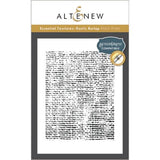 Altenew Essential Textures: Rustic Burlap Press Plate/Foil Plate