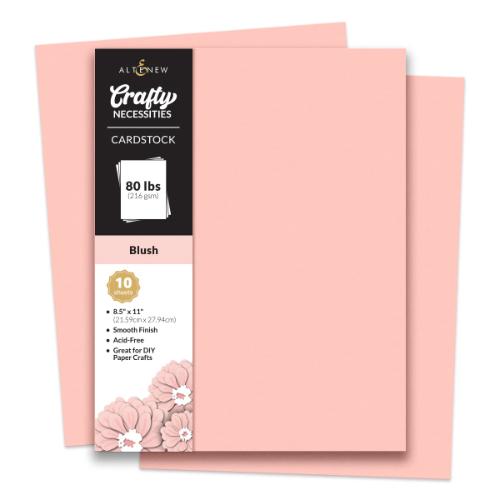Altenew Blush Cardstock (10 sheets/set)
