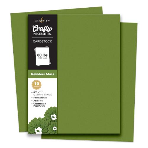 Altenew Reindeer Moss Cardstock (10 sheets/set)
