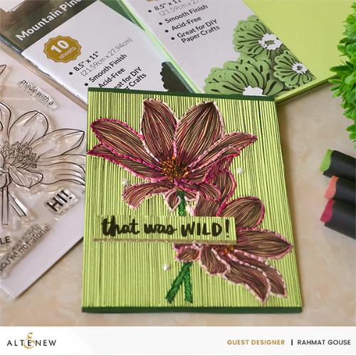 Altenew Limeade Cardstock (10 sheets/set)