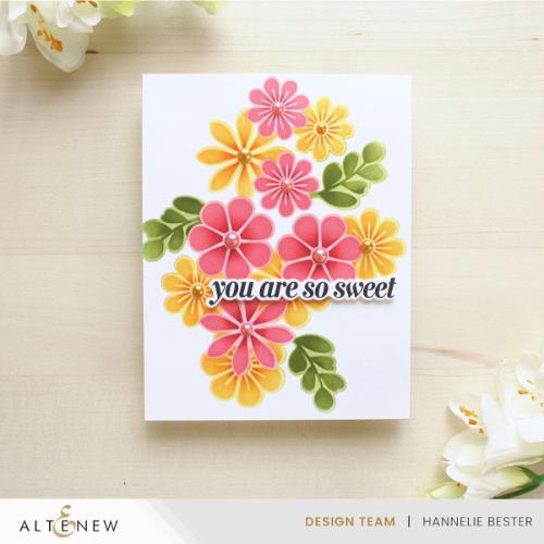 Altenew Bloom Cookies Layering Stencil Set (4 in 1)