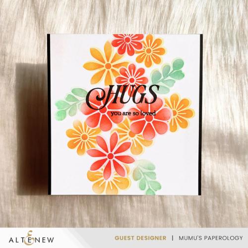 Altenew Bloom Cookies Layering Stencil Set (4 in 1)