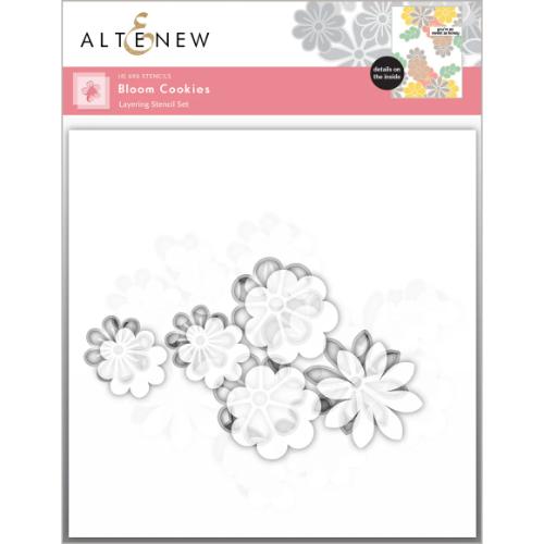 Altenew Bloom Cookies Layering Stencil Set (4 in 1)