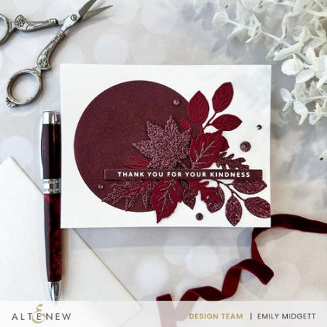 Altenew One-Go: Solid Sentiment Strips - Die Set