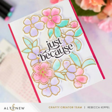 Altenew Blush Pearl Dots