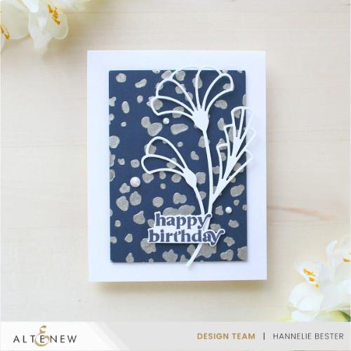 Altenew Dotted Pattern Background Stencil