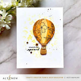 Altenew Foil Leaf Background Stencil