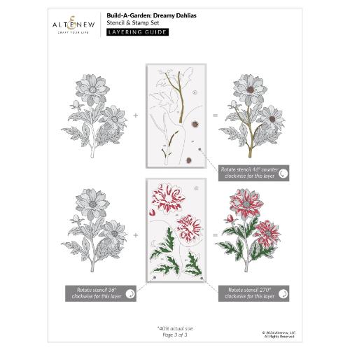 Altenew Build-A-Garden: Dreamy Dahlias and Add-on Die Bundle