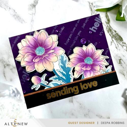 Altenew Build-A-Garden: Dreamy Dahlias and Add-on Die Bundle