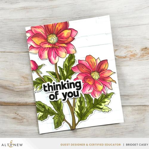 Altenew Build-A-Garden: Dreamy Dahlias and Add-on Die Bundle