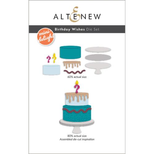 Altenew Mini Delight: Birthday Wishes Stamp & Die Set