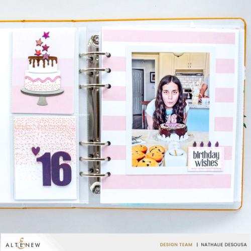 Altenew Mini Delight: Birthday Wishes Stamp & Die Set