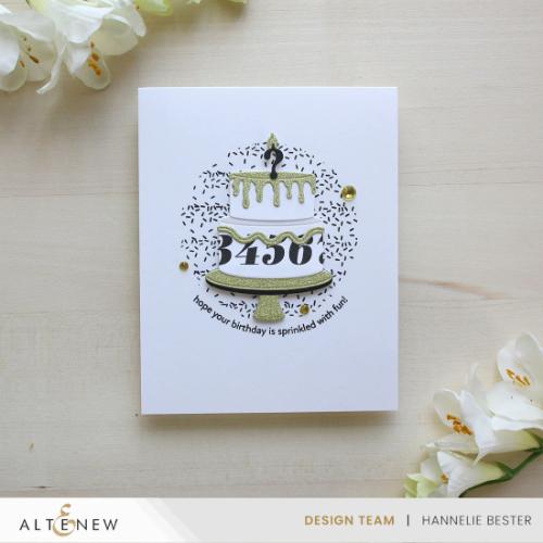 Altenew Mini Delight: Birthday Wishes Stamp & Die Set