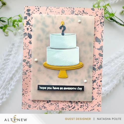 Altenew Mini Delight: Birthday Wishes Stamp & Die Set