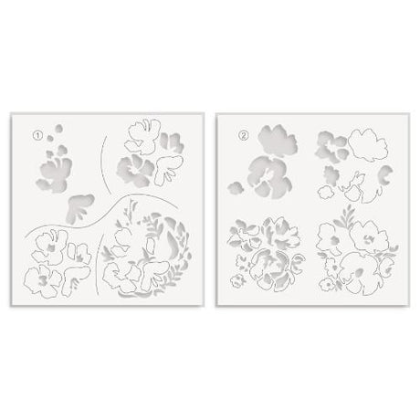 Altenew Dynamic Duo: Crescent Flowers