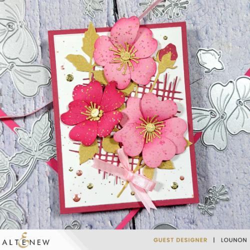 Altenew Stellar Sequins Peony Gold