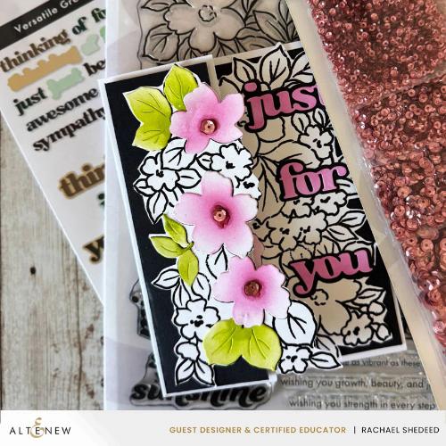 Altenew Stellar Sequins Peony Gold