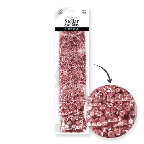 Altenew Stellar Sequins Peony Gold