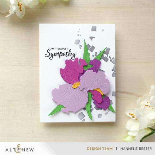 Altenew Craft-A-Flower: Bearded Iris Layering Die Set