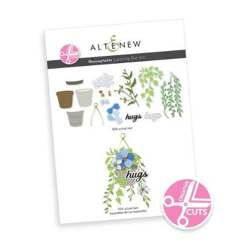 Altenew Creative Cuts: Houseplants Layering Die Set