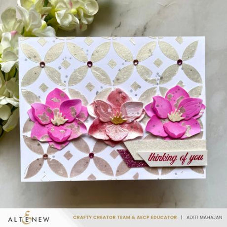 Altenew Delicate Magnolia Layering Die Set