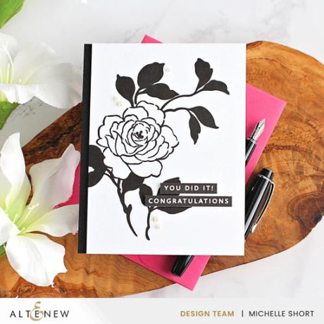 Altenew One-Go: Solid Sentiment Strips 2 Press Plate (Celebration Edition)
