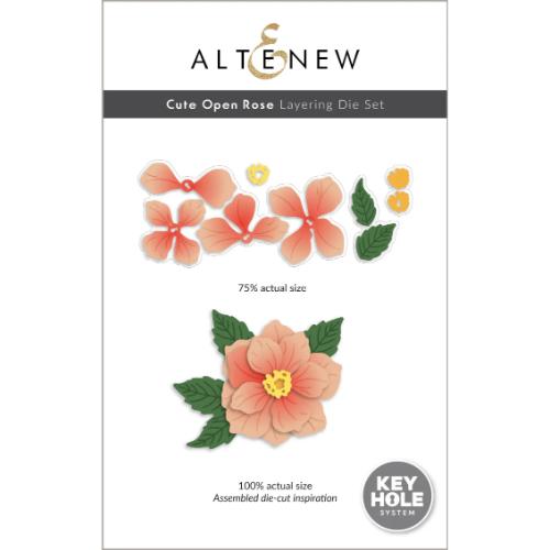 Altenew Cute Open Rose Layering Die Set