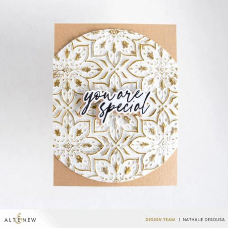 Altenew Blooming Doily Charm 3D Embossing Folder