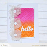 Altenew Heritage Chevron Weaves Stencil