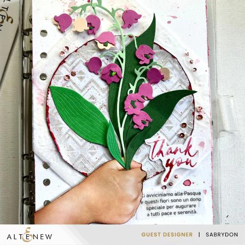 Altenew Heritage Chevron Weaves Stencil